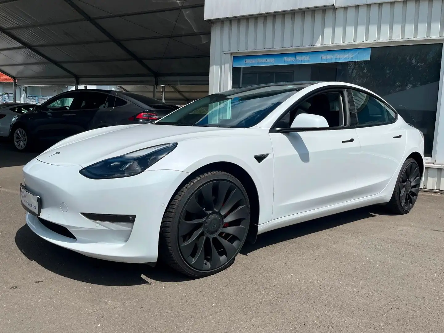 Tesla Model 3 Performance+RYDZEN+TOP-Zustand Weiß - 2