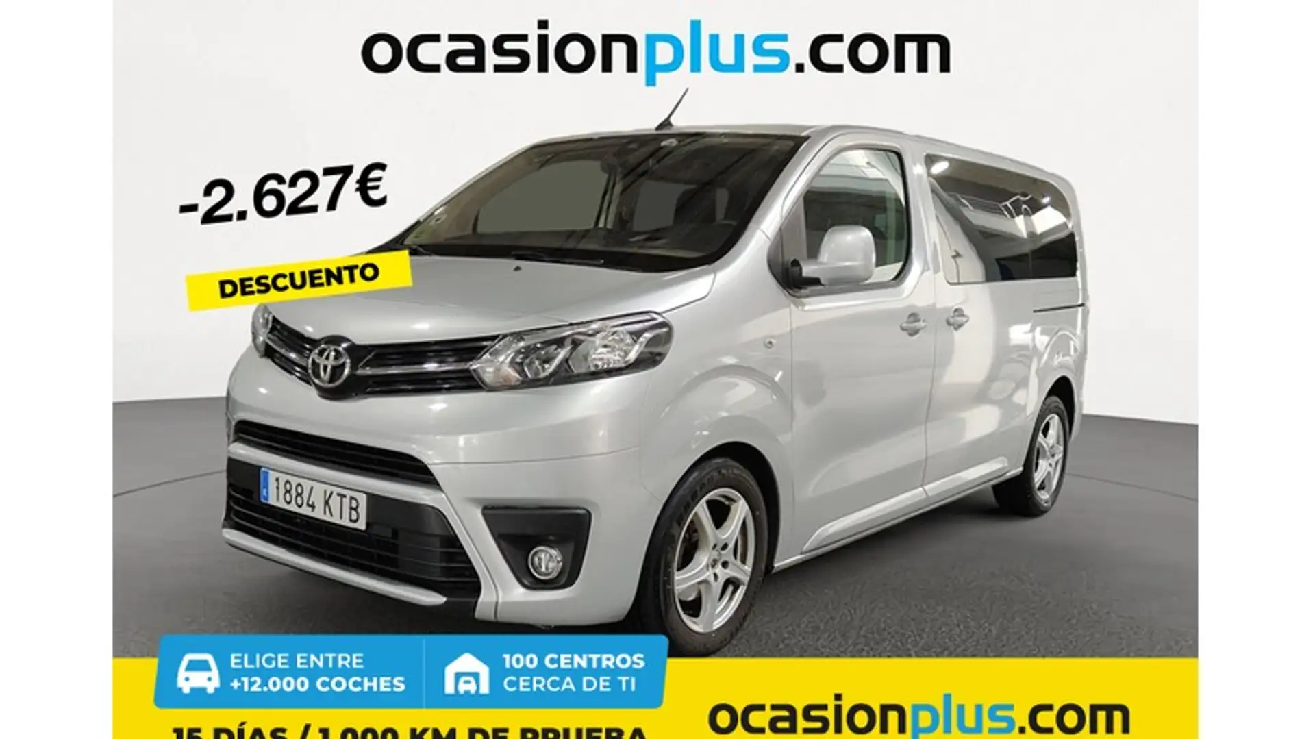 Toyota Proace Family Largo 2.0D 8pl. Advance 150 Plateado - 1
