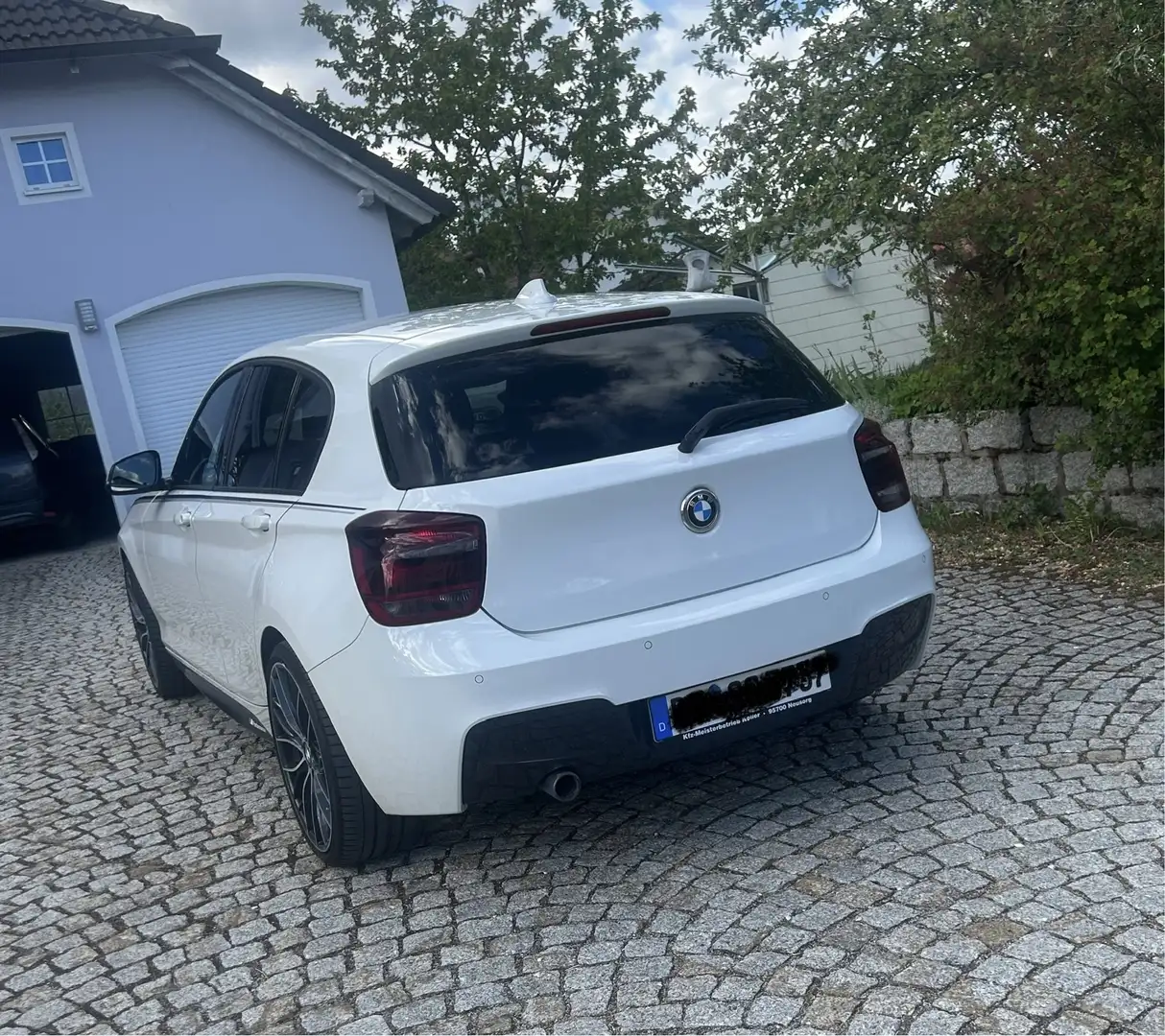 BMW 118 118d M-Sportpaket Weiß - 2
