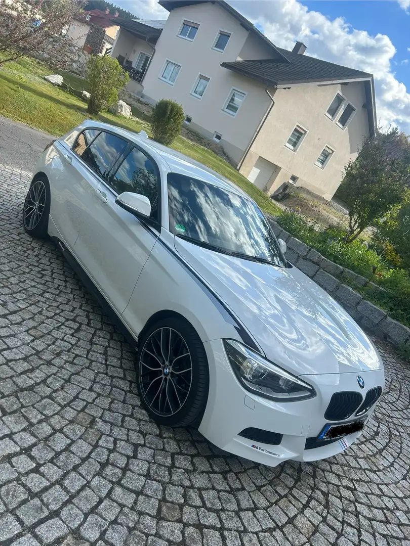 BMW 118 118d M-Sportpaket Weiß - 1