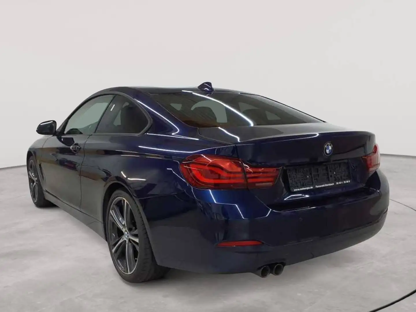 BMW 430 430d Coupe Aut. Sport Line Leder Alarm AHK Blue - 2