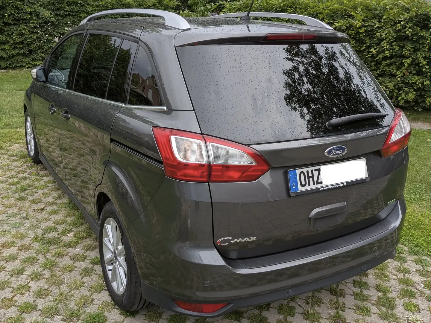 Ford Grand C-Max 1.0 EcoBoost Titanium Grigio - 2