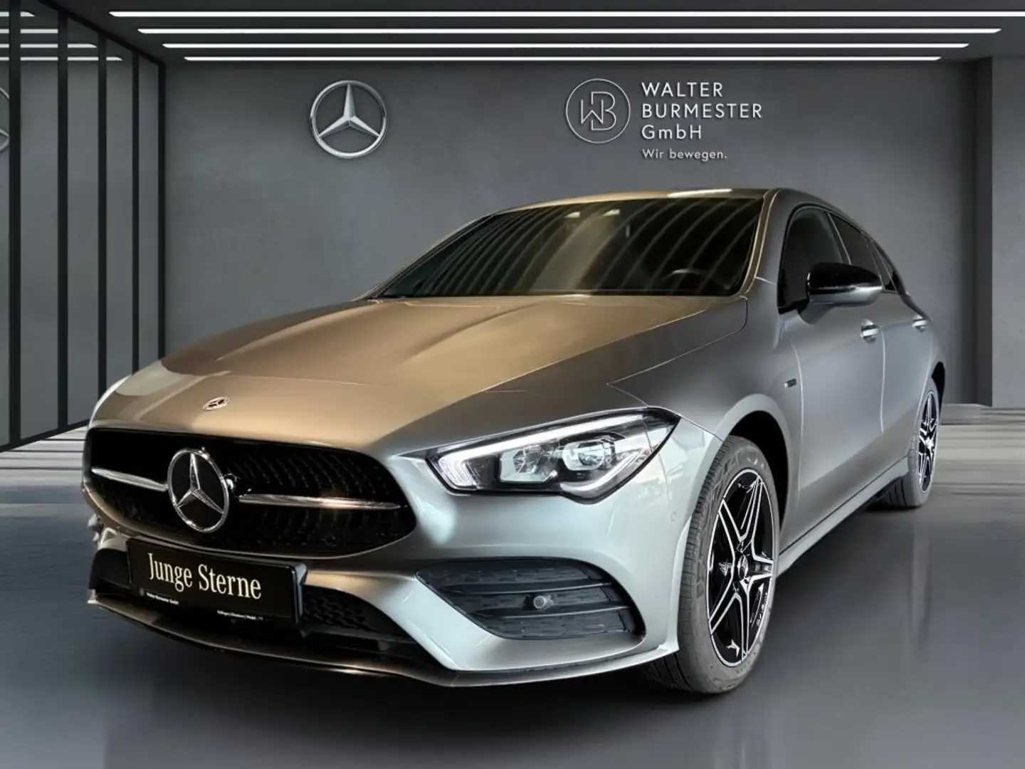 Mercedes-Benz CLA 250 e Shooting Brake +MBUX+AMG+Night+NAVI Grijs - 2
