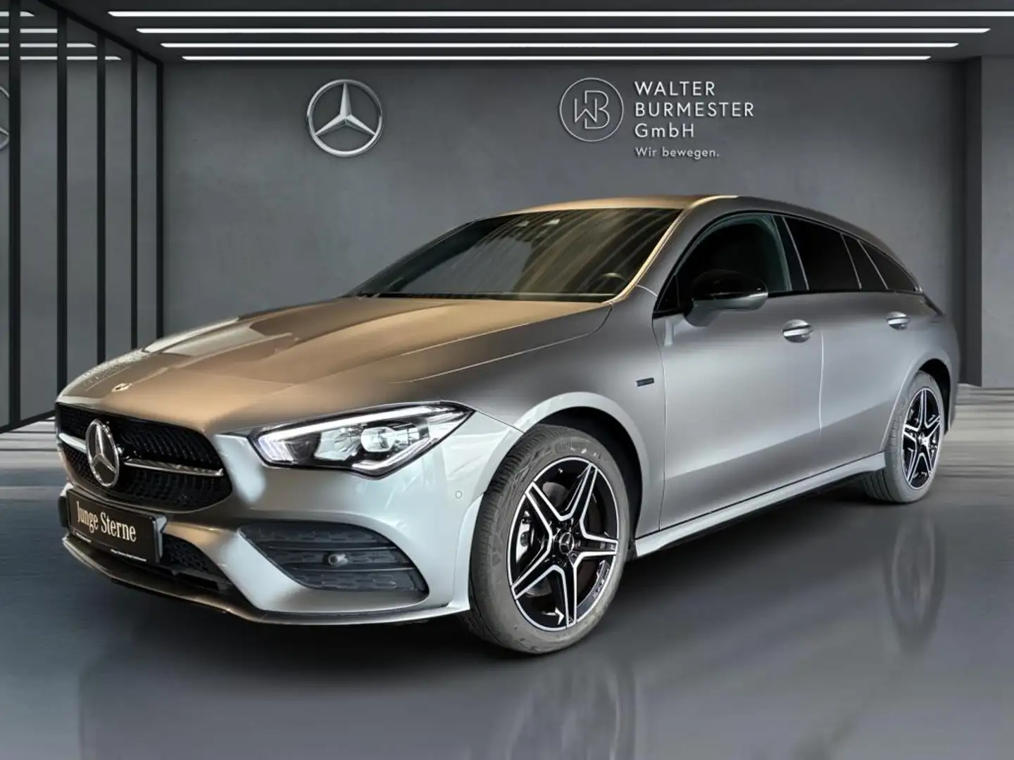 Mercedes-Benz CLA 250 e Shooting Brake +MBUX+AMG+Night+NAVI Grijs - 1