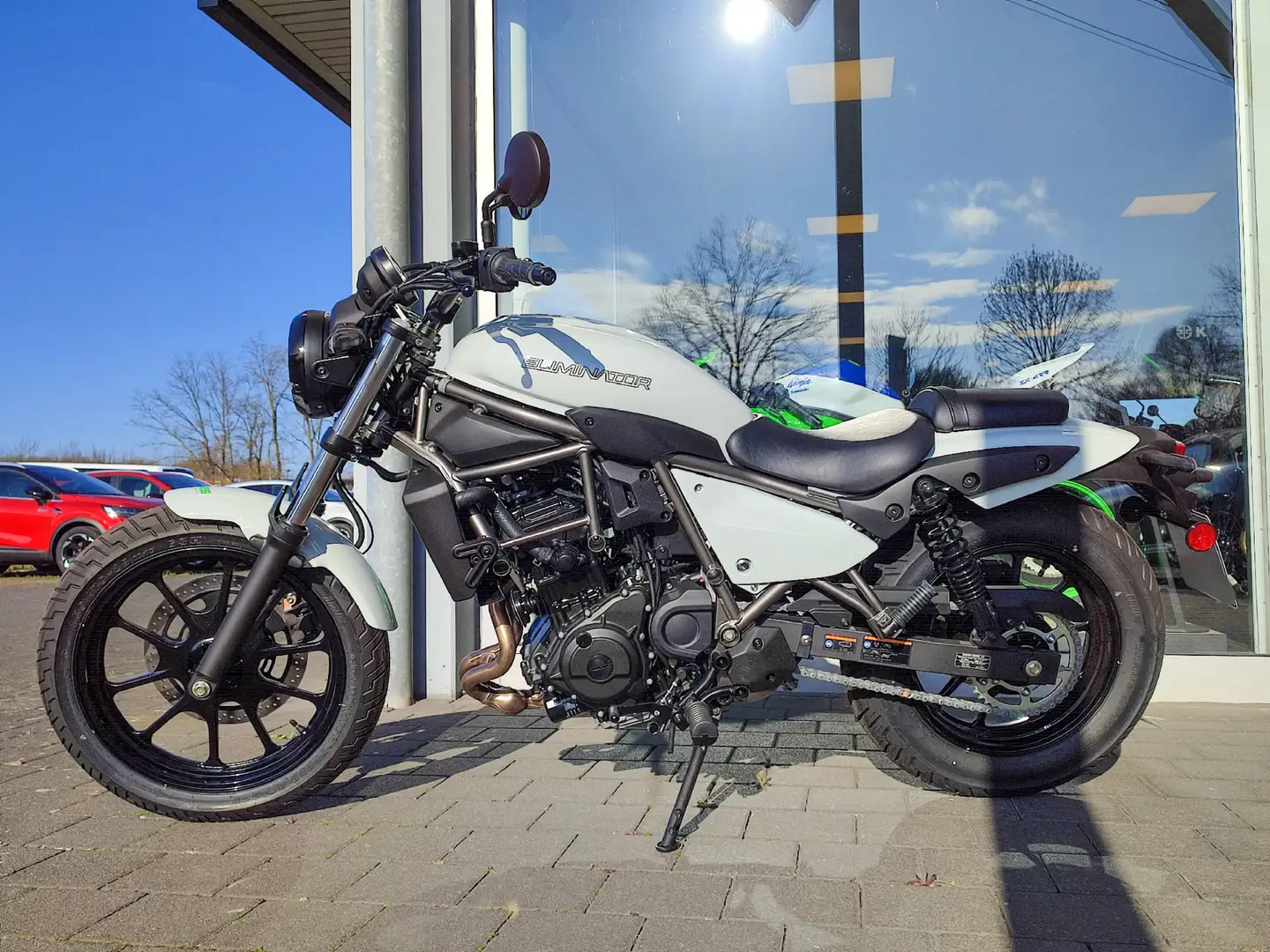 Kawasaki Eliminator 500 Weiß - 2