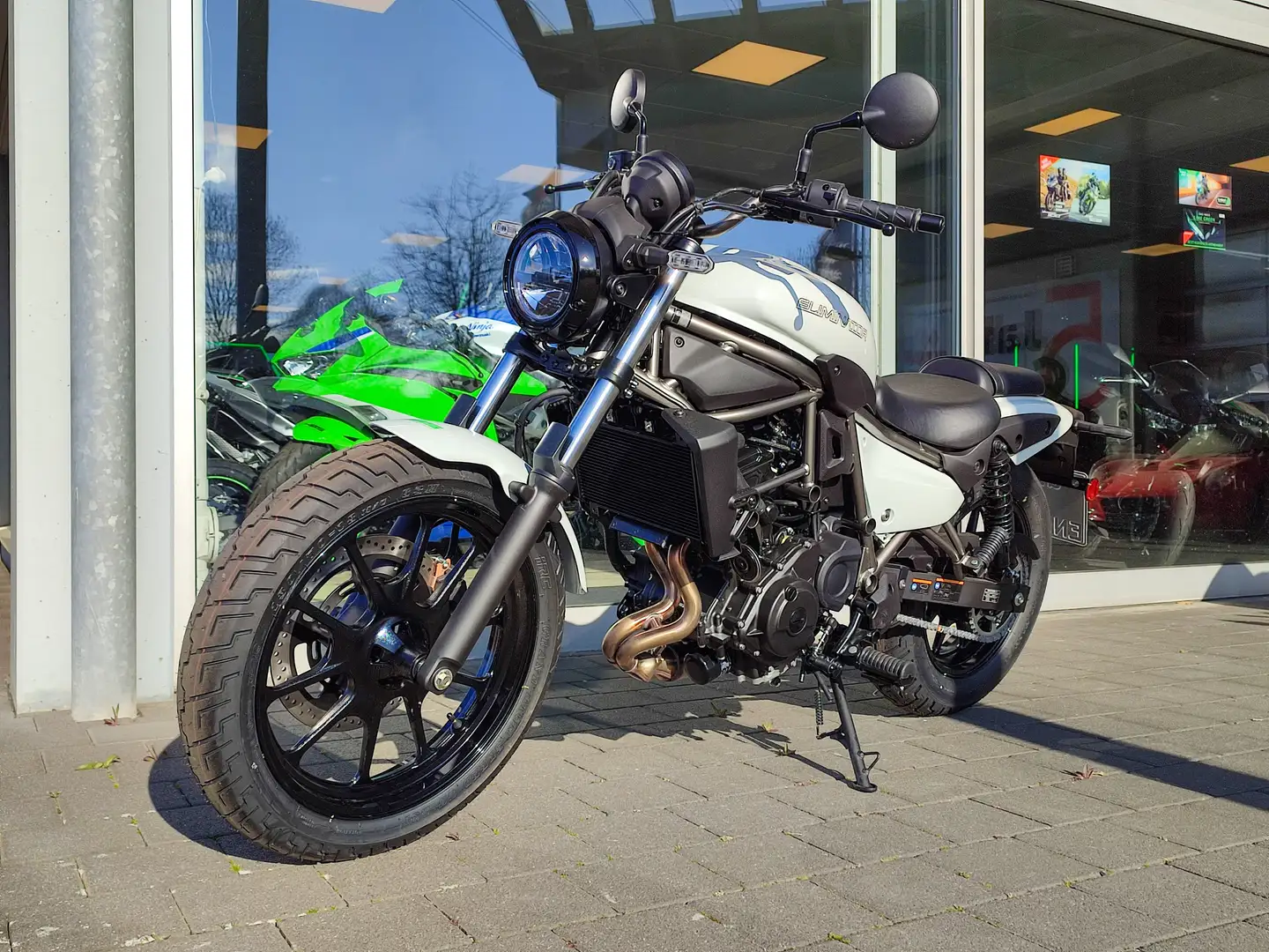 Kawasaki Eliminator 500 Weiß - 1