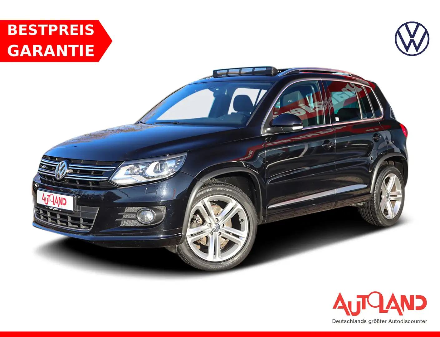 Volkswagen Tiguan 2.0 TDI DSG 4 Motion R-Line AAC Bi-Xenon Ka Nero - 1