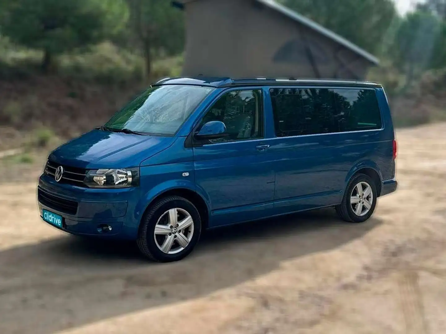 Volkswagen T5 California 2.0TDI Beach Techo Elevable Azul - 2
