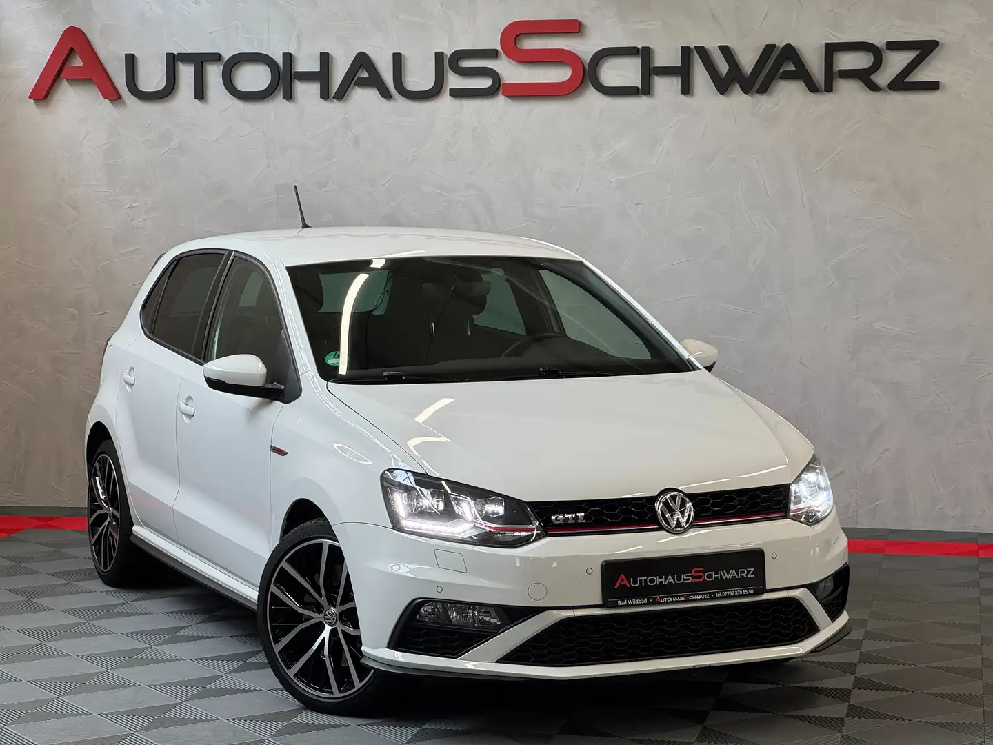 Volkswagen Polo GTI Start-Stopp Led Navi PDC SHZ Tempo MFL 1.Hand Blanco - 1