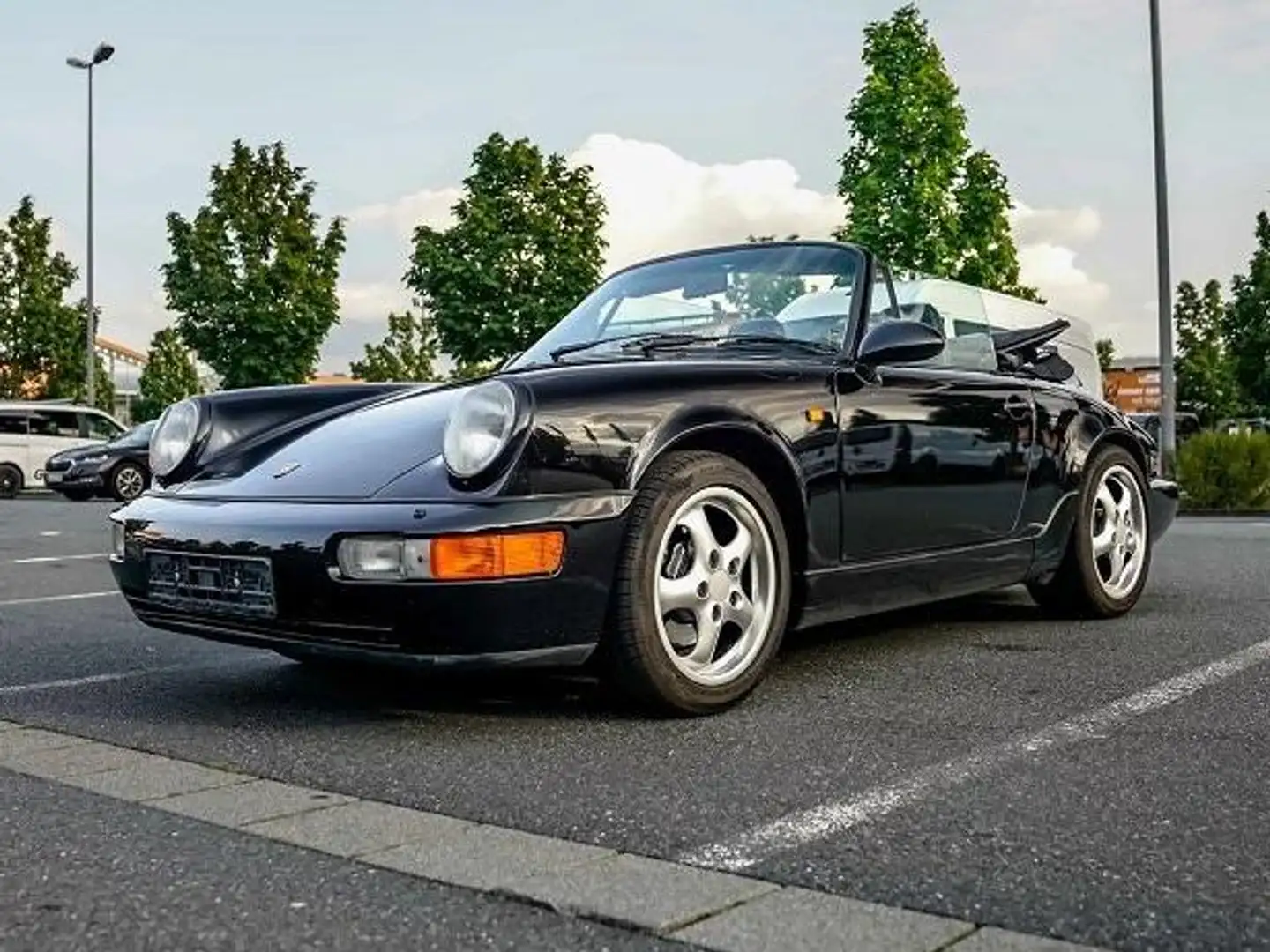 Porsche 964 911 Cabrio 3.6 Carrera 4 Nero - 1