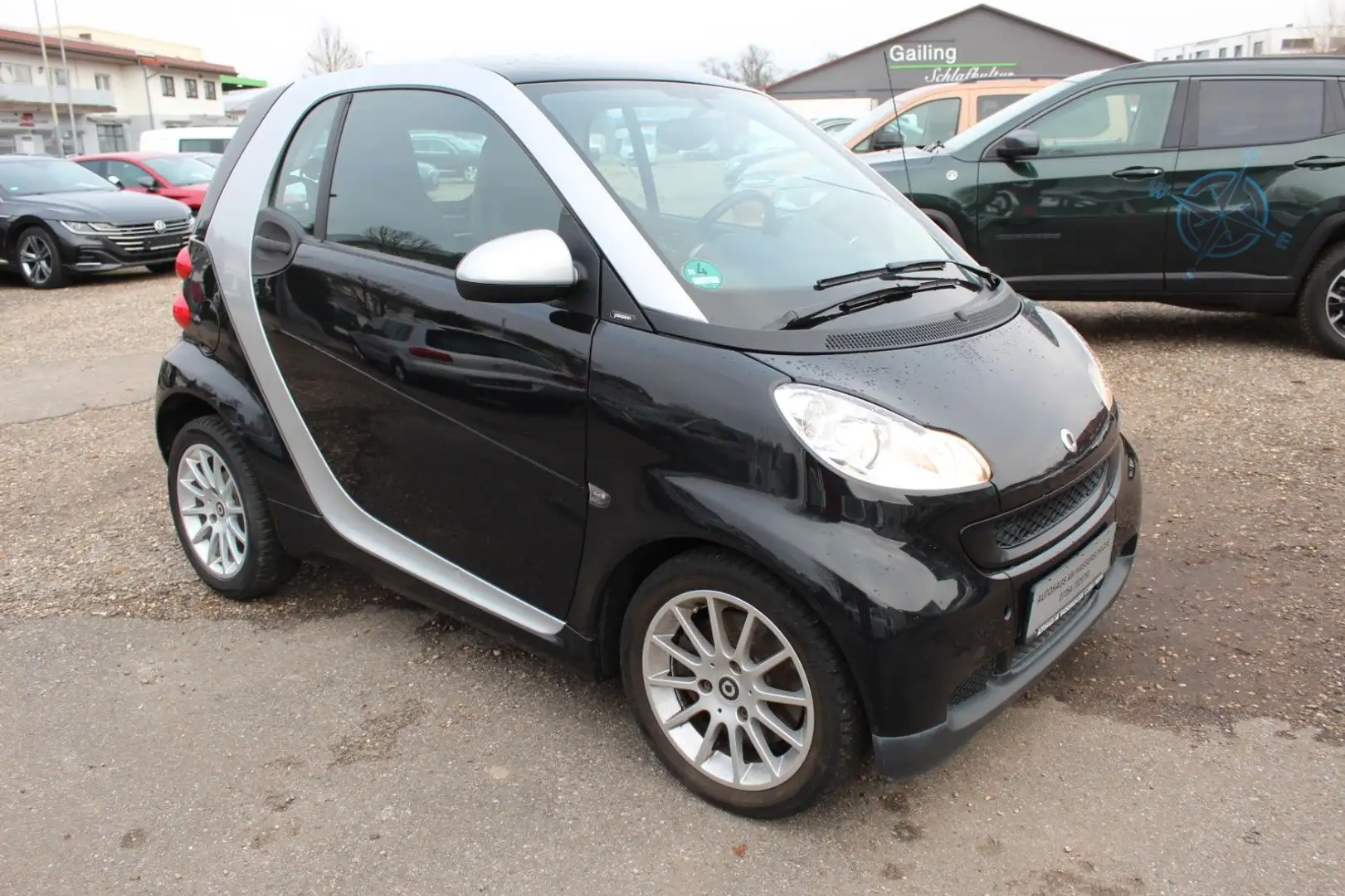 smart forTwo Coupé*PASSION*1. Hd.*Klima*Servo*Alu*PANO Argent - 1