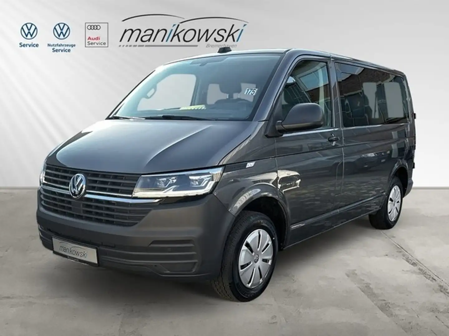Volkswagen T6.1 Transporter Kombi AHK LED KAMERA PDC Gris - 1