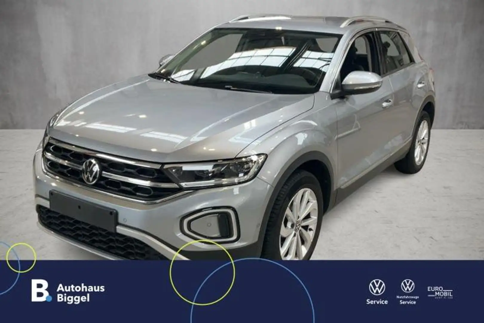 Volkswagen T-Roc Style 1.5 TSI, LED ALCANTARA KAMERA EASY OPEN Silber - 1