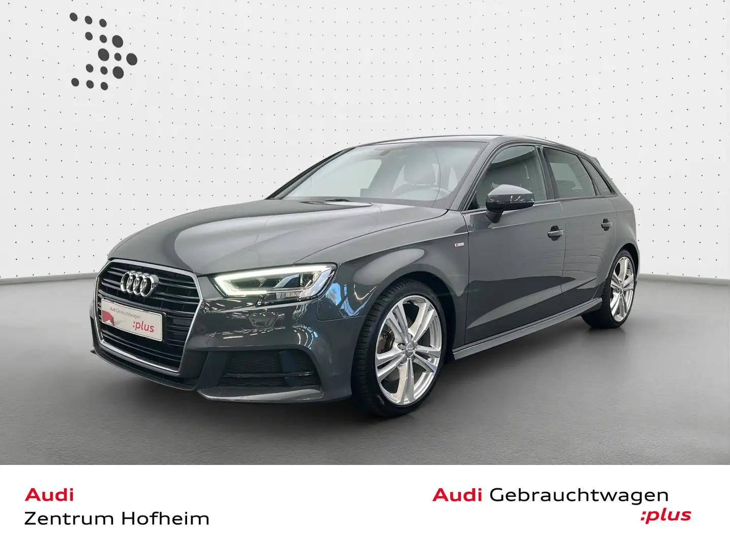Audi A3 40 TFSI qu S line S tro*LED*Navi*Sp Grau - 1