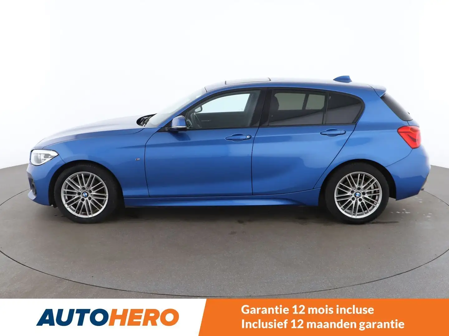 BMW 120 120d M Sport Bleu - 2