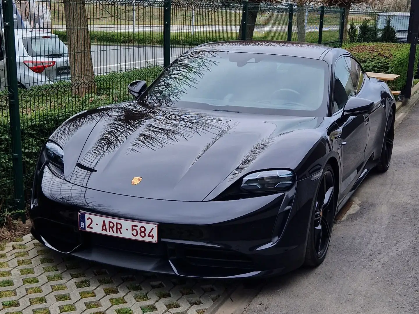 Porsche Taycan Taycan Turbo Zwart - 1