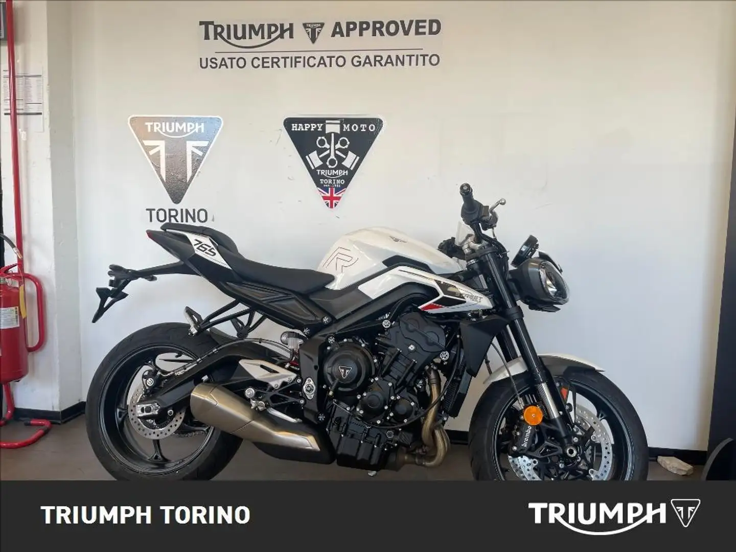 Triumph Street Triple 765 R A2 Edition Bianco - 1