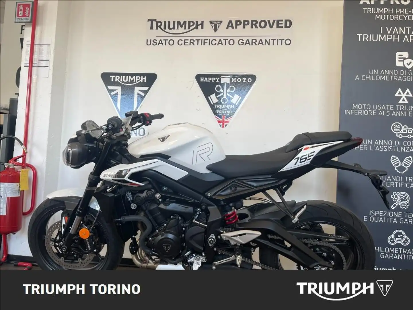 Triumph Street Triple 765 R A2 Edition Bianco - 2