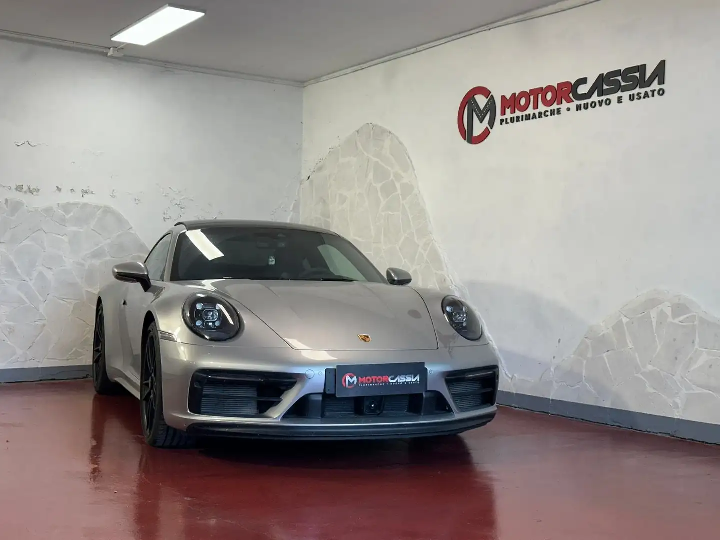 Porsche 911 Carrera 4 GTS Zilver - 1