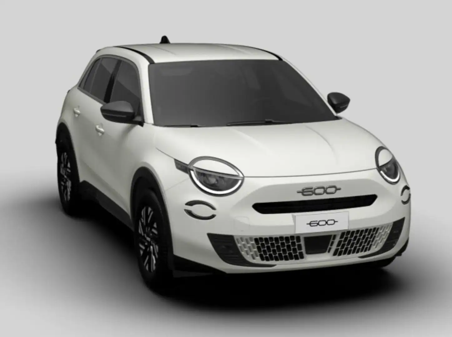 Fiat 600 RED 11kW-OBC CarPlay Wärmepumpe PDC LED DigC 11... Weiß - 2