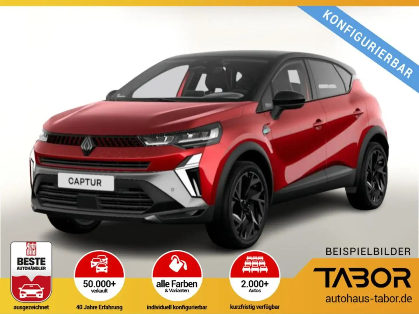 Renault Captur Esprit Alpine E-Tech Full Hybrid 145 Rot - 1