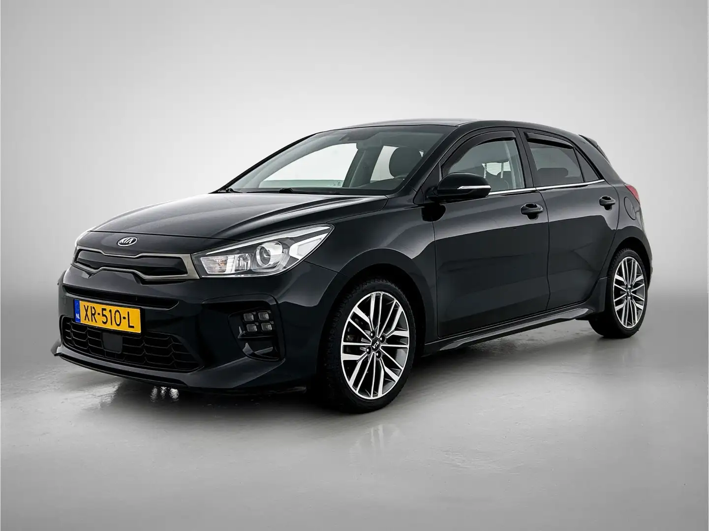 Kia Rio 1.0 TGDI GT-Line Stoel/stuurwielverwarming | Camer Zwart - 1
