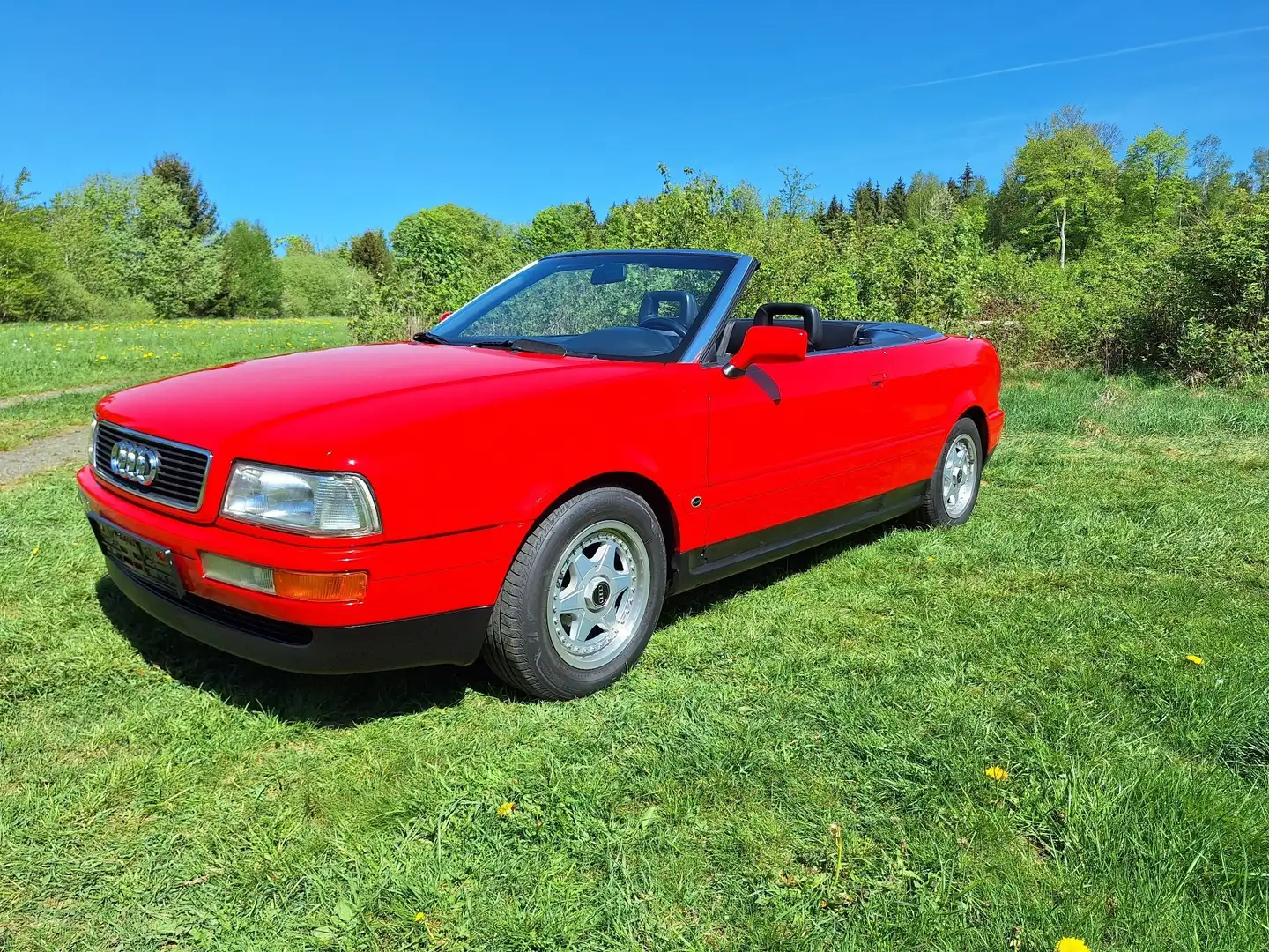 Audi Cabriolet 2,3l Fünf Zylinder Rouge - 1