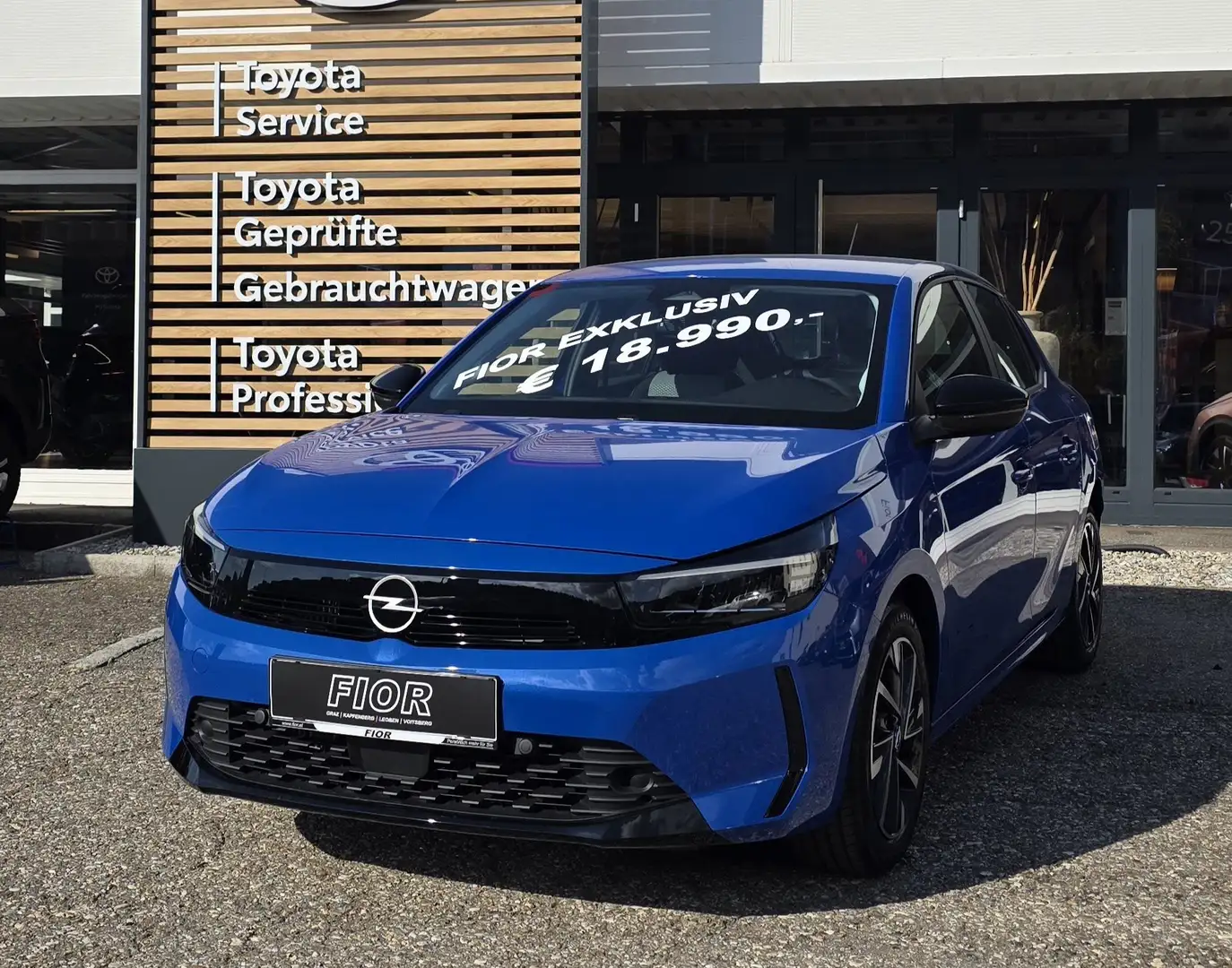 Opel Corsa F Edition Blau - 1