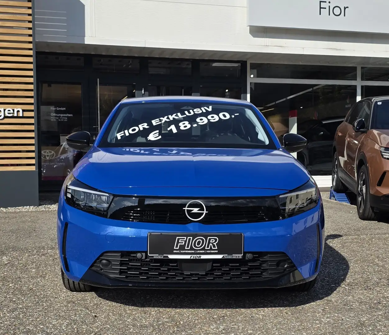 Opel Corsa F Edition Blau - 2