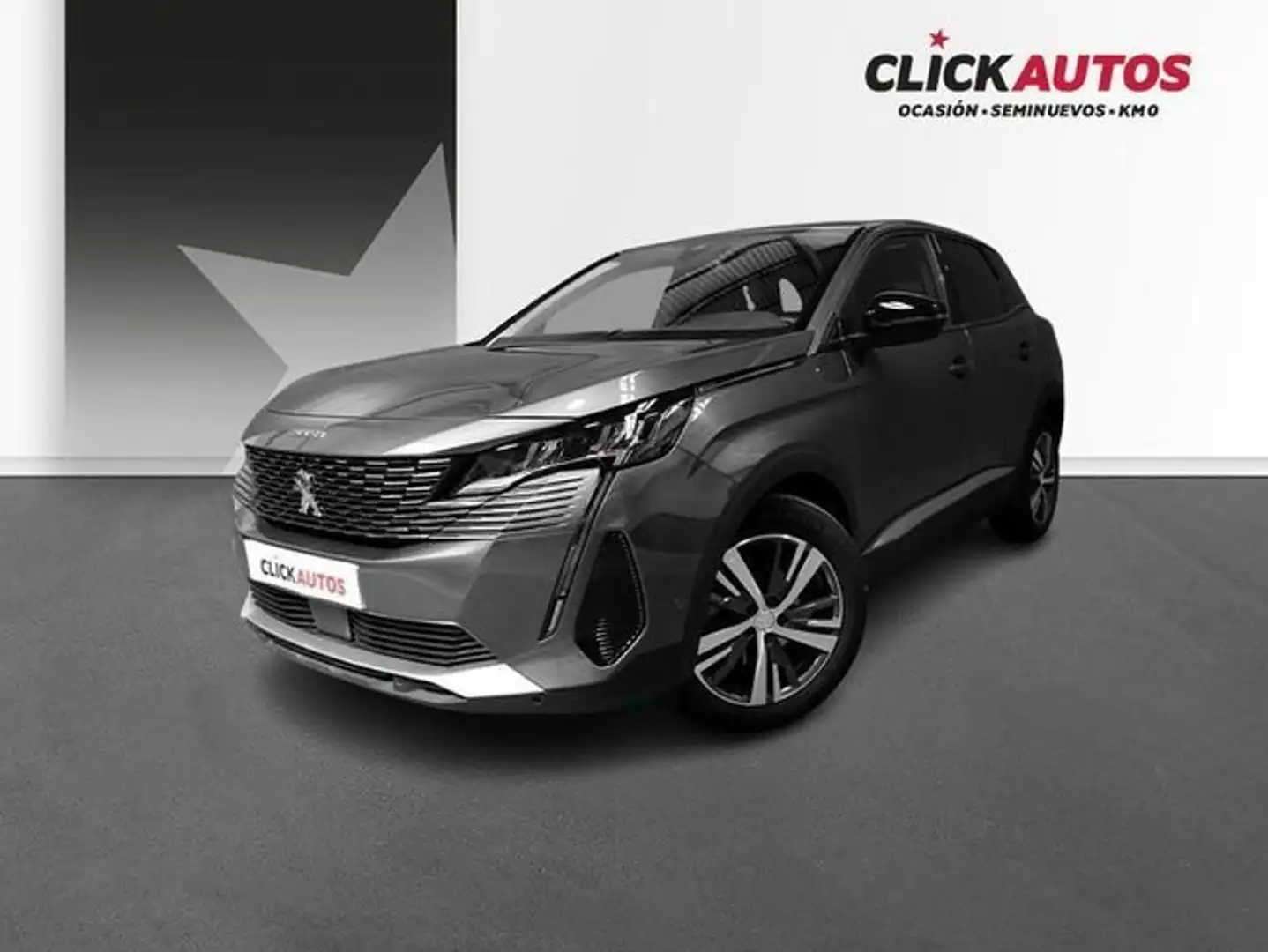 Peugeot 3008 1.2 Puretech 130CV Allure Pack Gris - 1