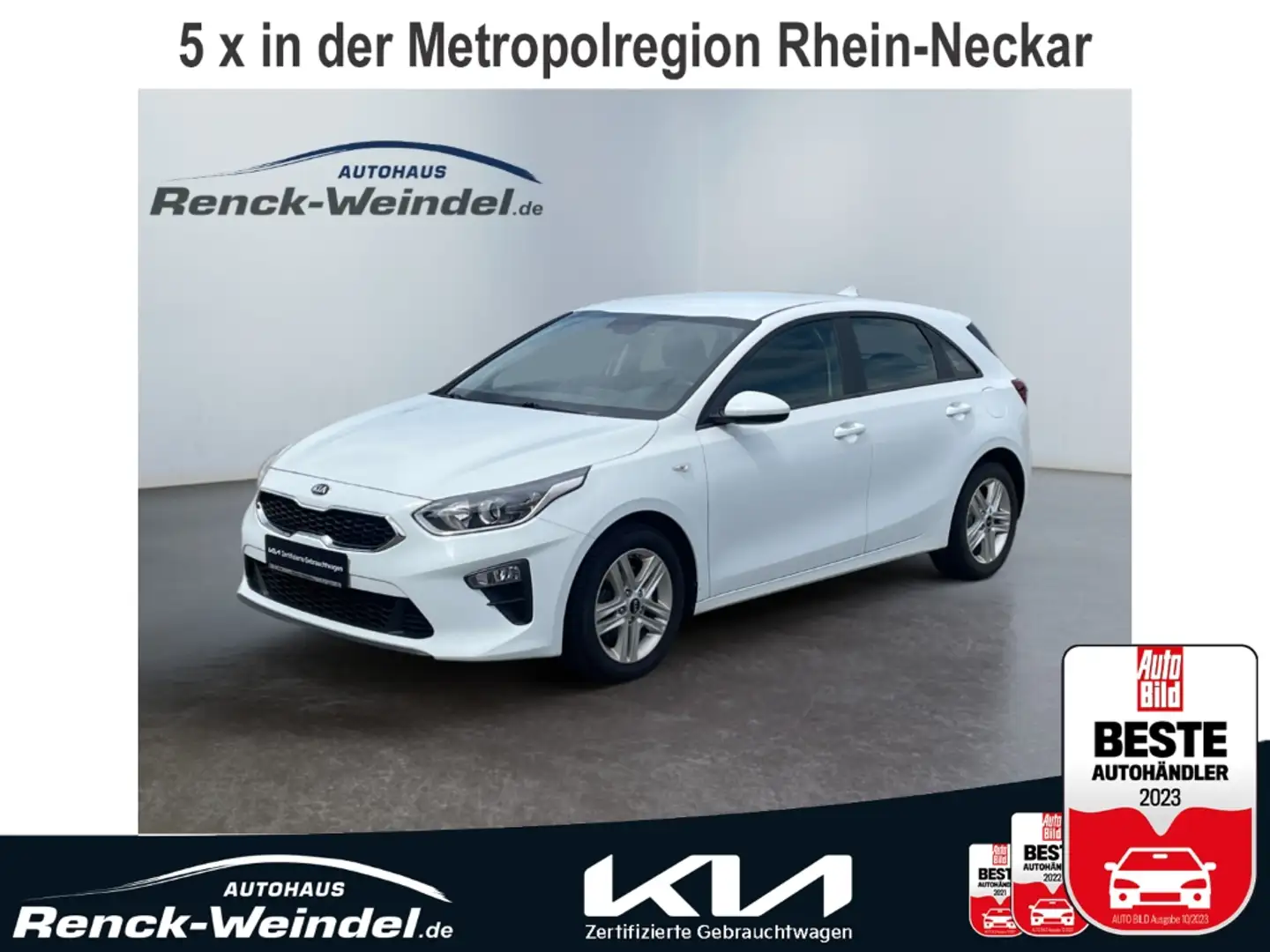 Kia Ceed / cee'd Edition 7 1.0 Klima SHZ PDC Rückfahrkam. Kom-paket Weiß - 1