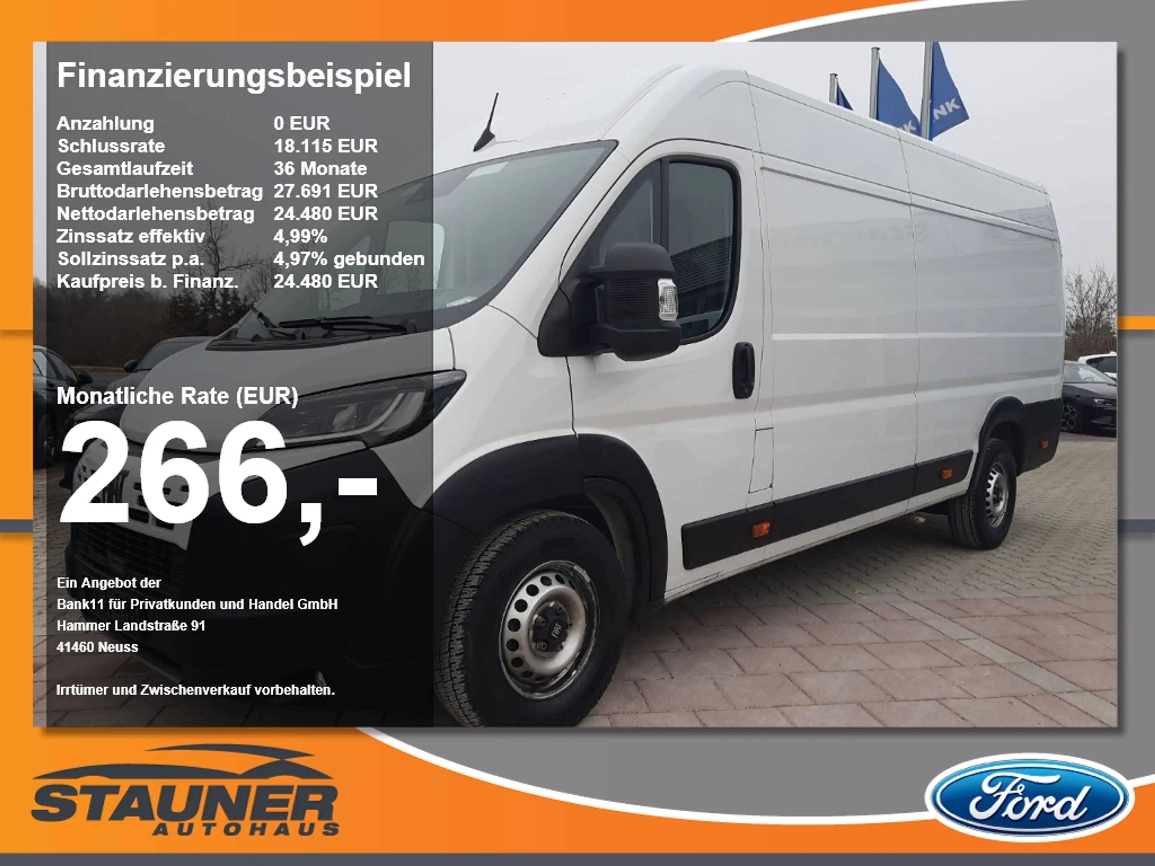 Fiat Ducato Kastenwagen 35 180 M L4H2 Kamera Klima