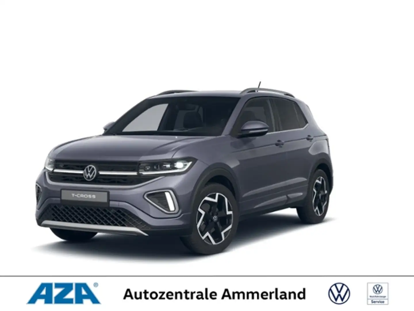 Volkswagen T-Cross R-Line 1.5 l TSI ACT OPF 110 kW (150 PS) 7-Gang-D Grau - 1
