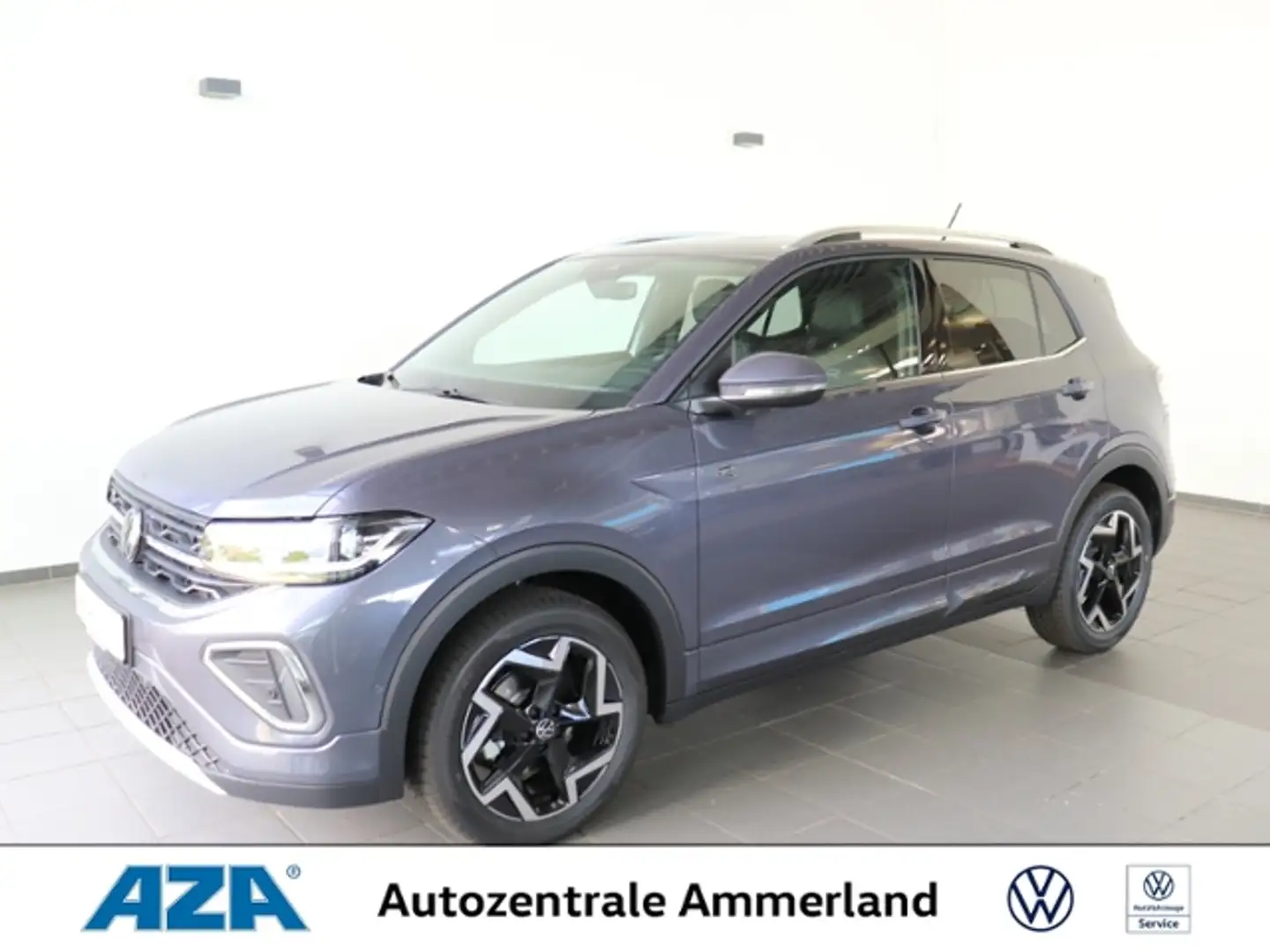 Volkswagen T-Cross R-Line 1.5 l TSI ACT OPF 110 kW (150 PS) 7-Gang-D Gris - 1