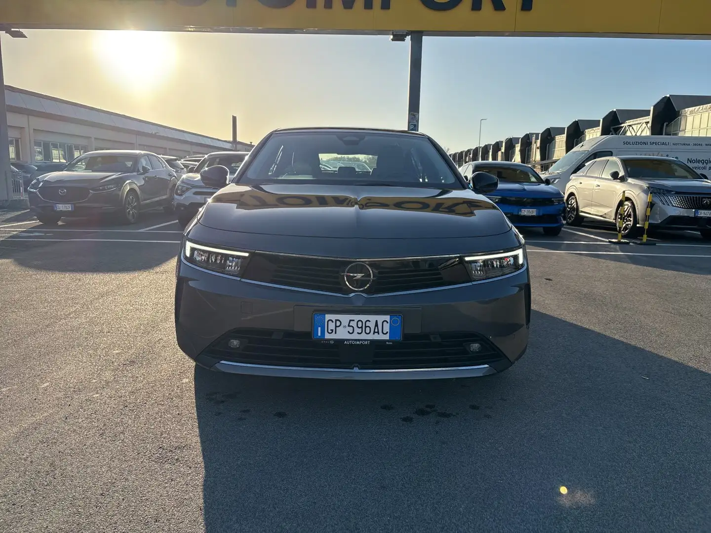 Opel Astra Astra 1.2 Turbo 110 CV Edition Grigio - 2