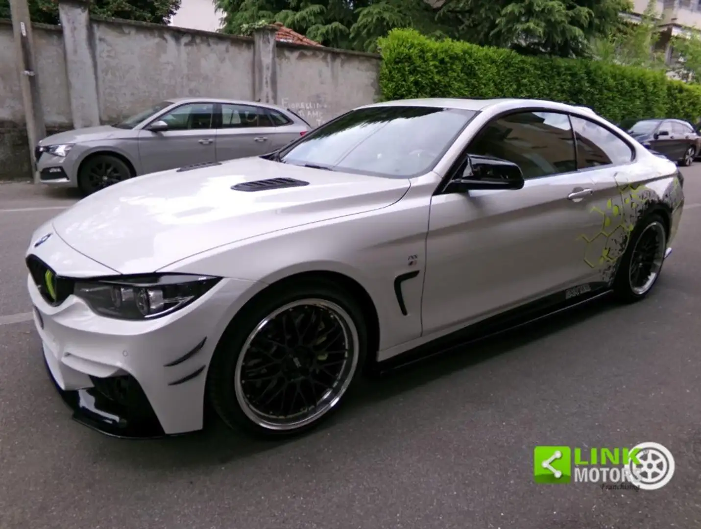 BMW 420 d  coupè Msport Bianco - 1