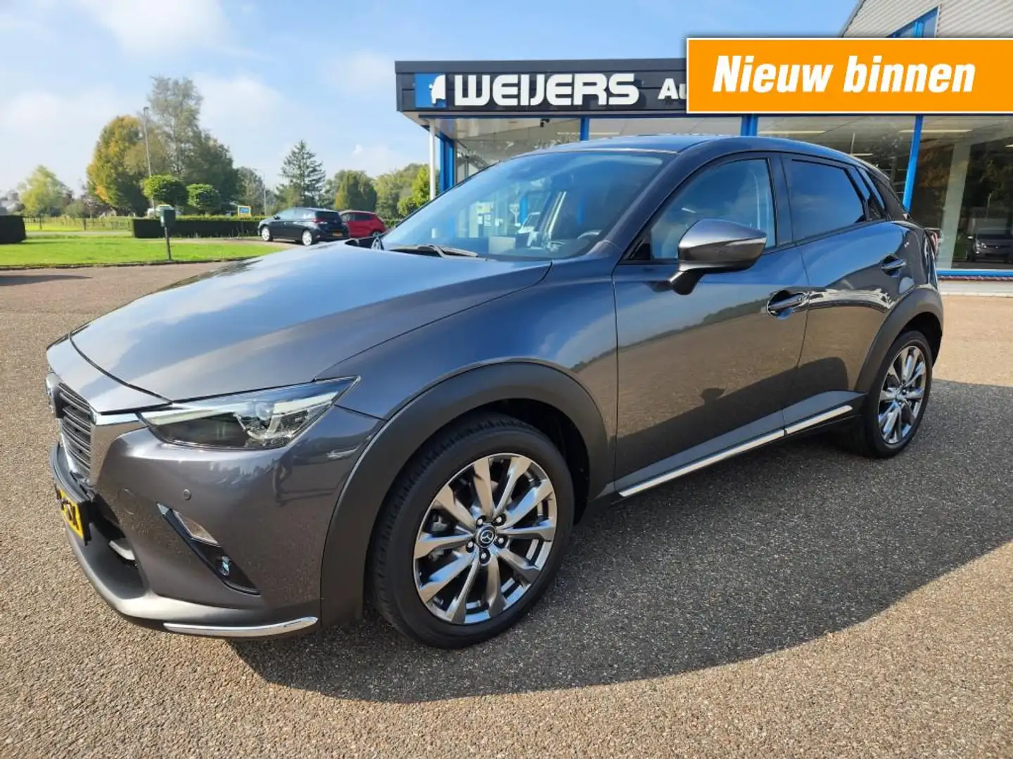 Mazda CX-3 2.0 120pk Automaat GT-M Kangei, Leder, Camera, Tre Grijs - 1
