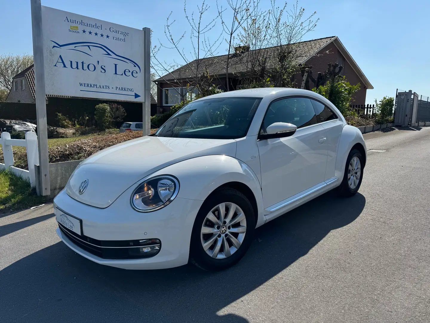 Volkswagen Beetle 1.2 TSI AppleCarplay/sensorenV+A/cruisecontrol/… Weiß - 1
