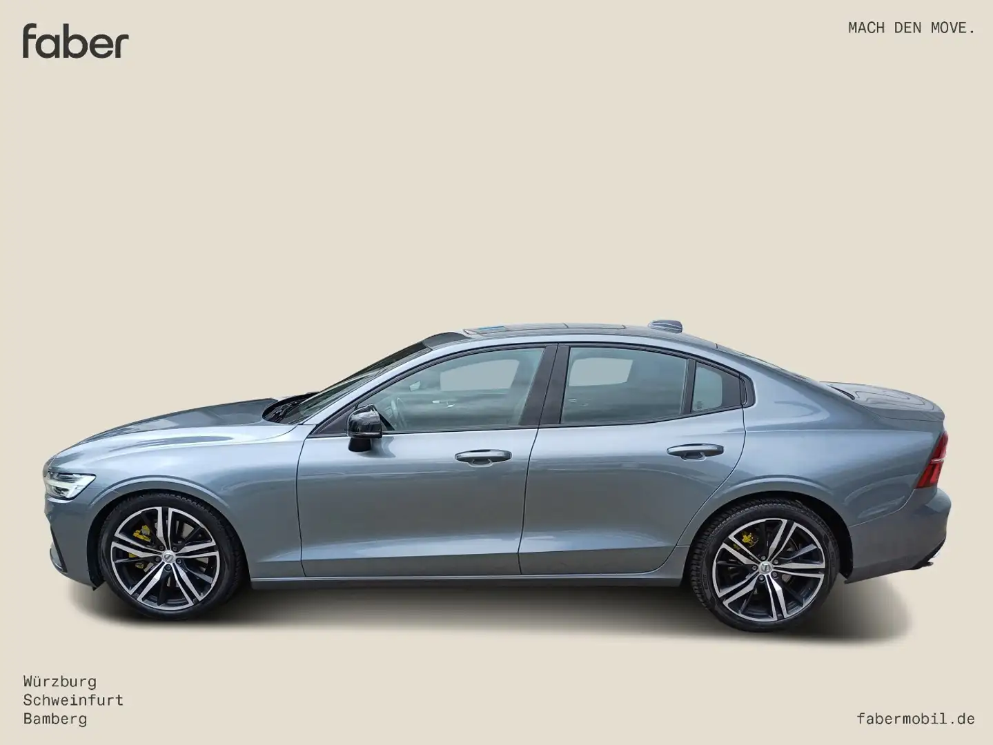 Volvo S60 T5 R Design Grau - 1