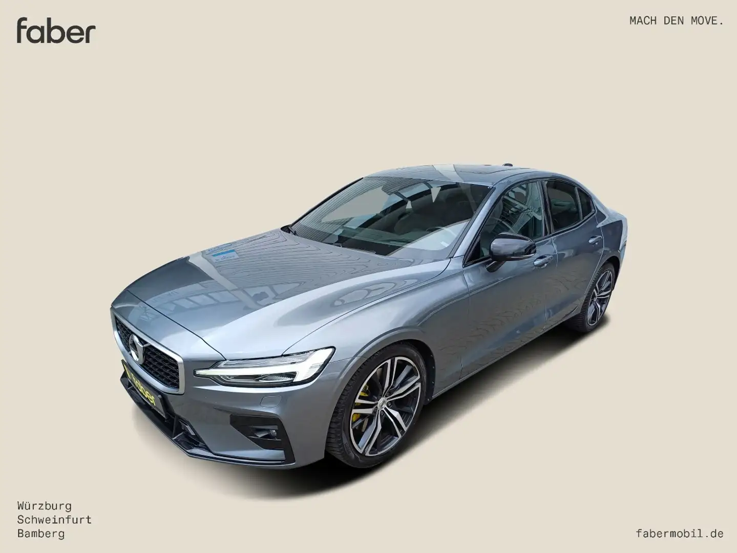 Volvo S60 T5 R Design Grau - 2