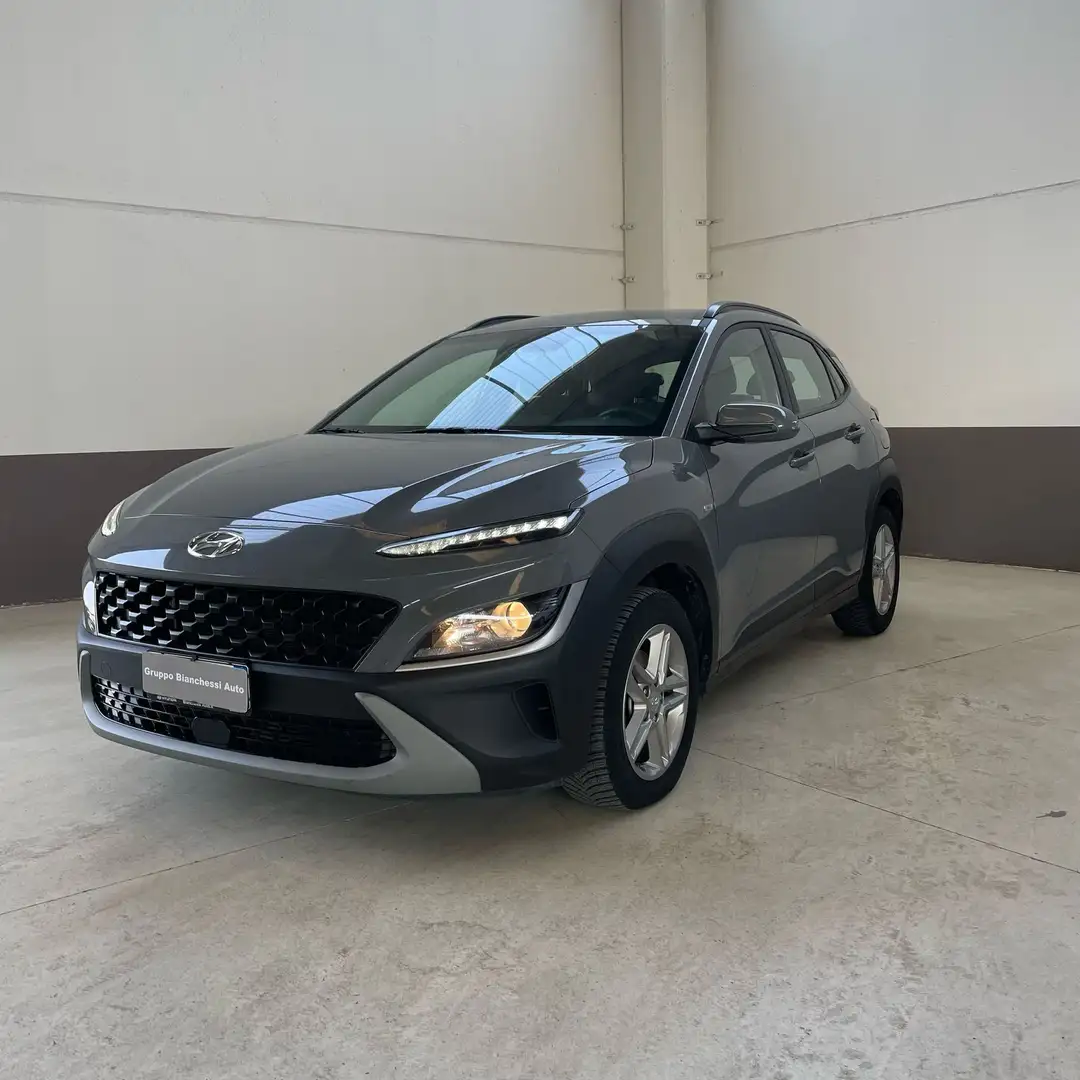 Hyundai KONA 1.0 T-GDI Hybrid 48V iMT XLine Gris - 1