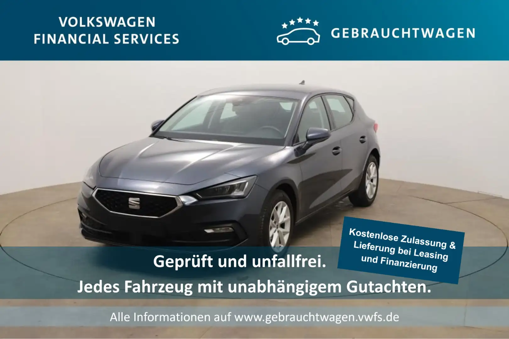 SEAT Leon Style 1.0 TSI PDC*Tempo*Klima*SH Gris - 1