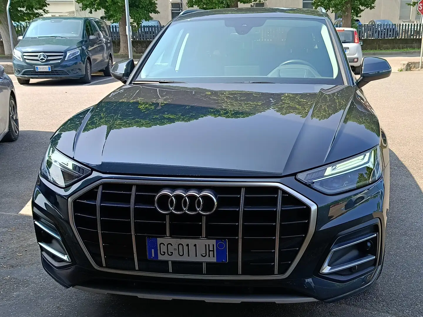 Audi Q5 Q5 35 2.0 tdi mhev HYBRID  SPORT  s-tronic Grigio - 2