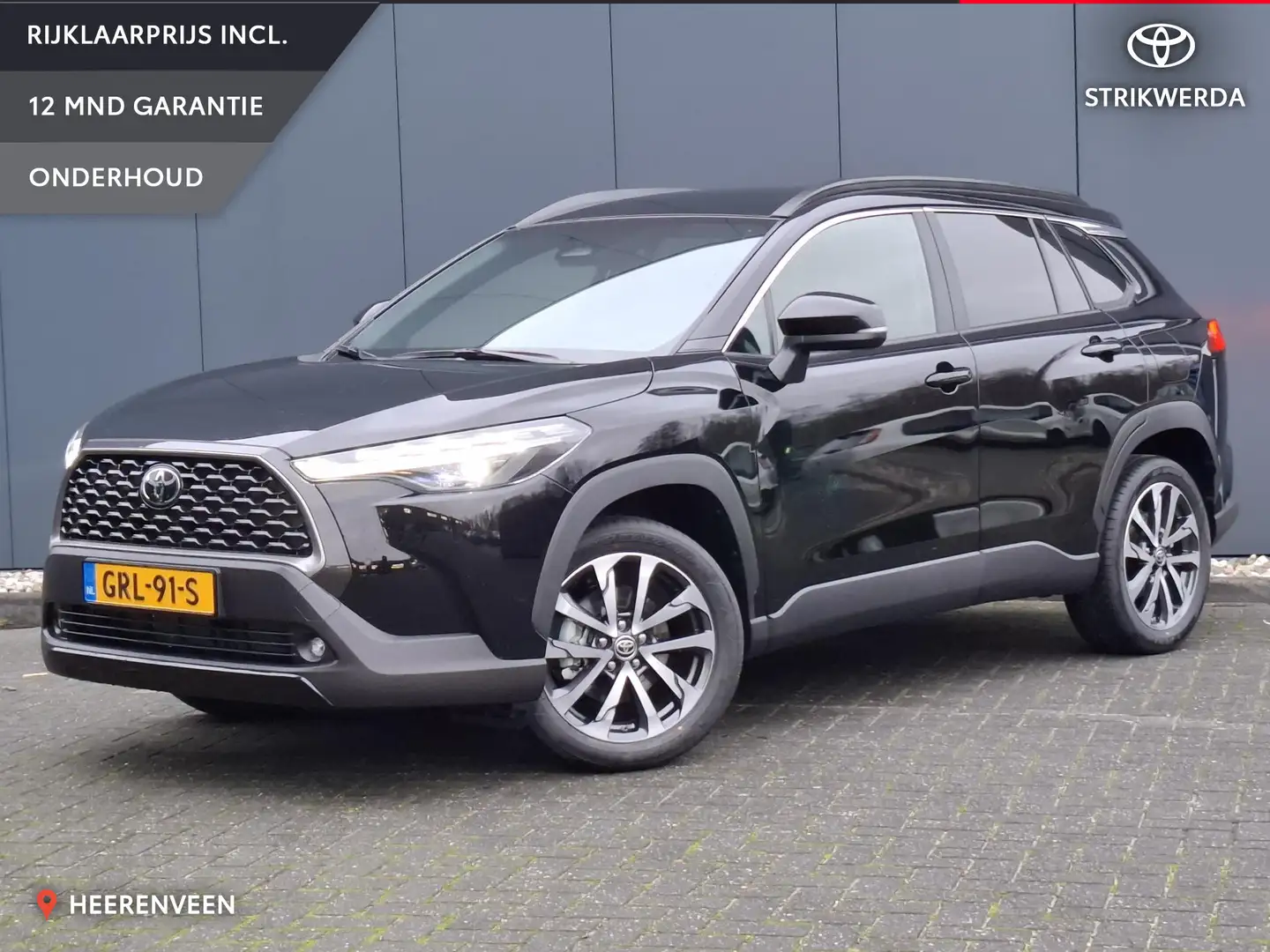 Toyota Corolla Cross Hybrid 140 Style | Dodehoekdetectie | PDC V+A | el Zwart - 1