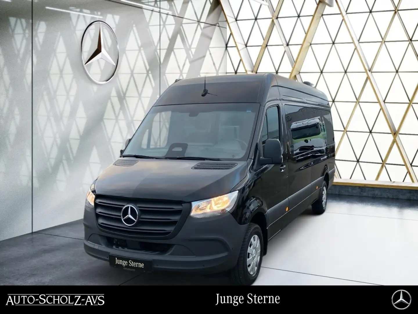 Mercedes-Benz Sprinter 317 CDI Tourer PRO L3H2 *Dachklima*AHK* Noir - 1