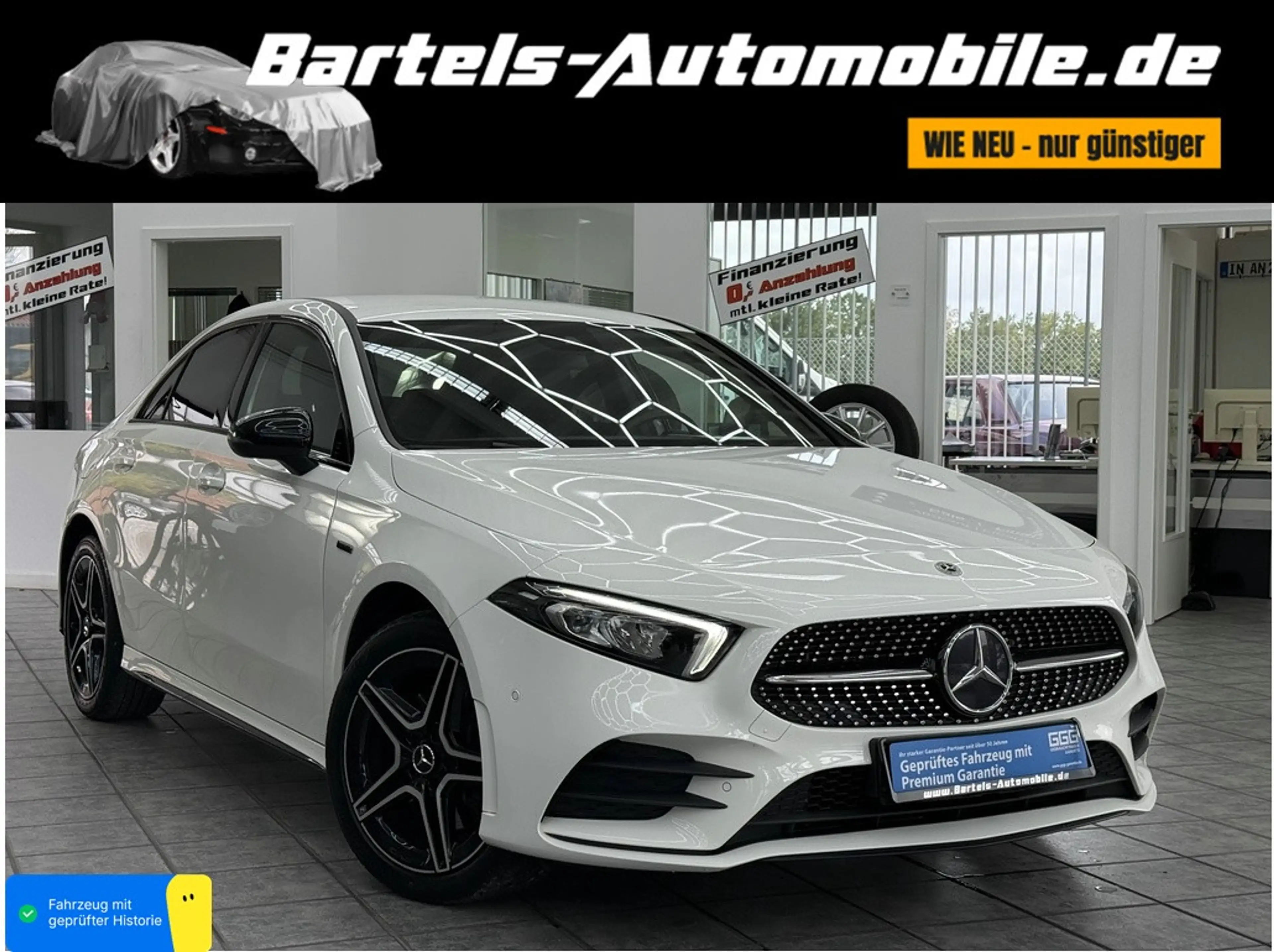 Mercedes-Benz A 250 e AMG Line, LED, Leder, MBUX, Kamera, DAB
