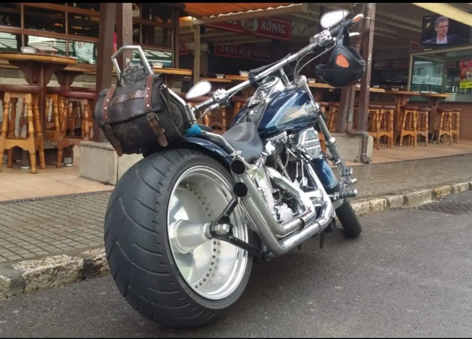 Harley-Davidson Softail Kék - 1