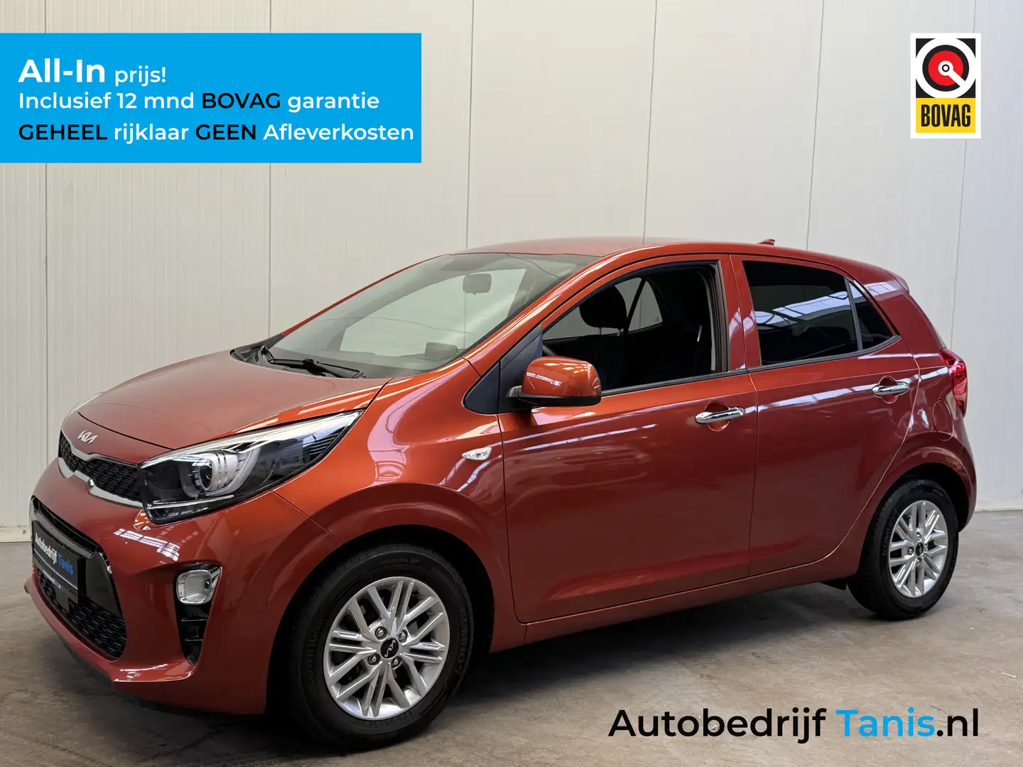 Kia Picanto 1.0 DPi DynamicLine AIRCO-CAMERA-NAVI by CARPLAY-L Brun - 1