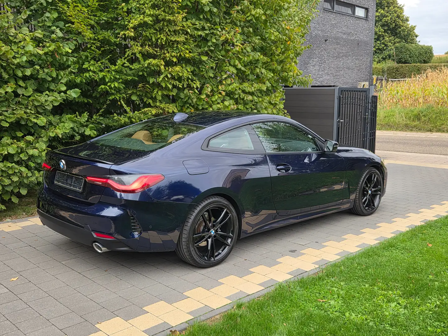 BMW 420 iAS Coupé Bleu - 2