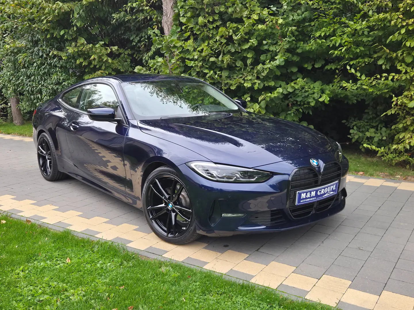 BMW 420 iAS Coupé Bleu - 1